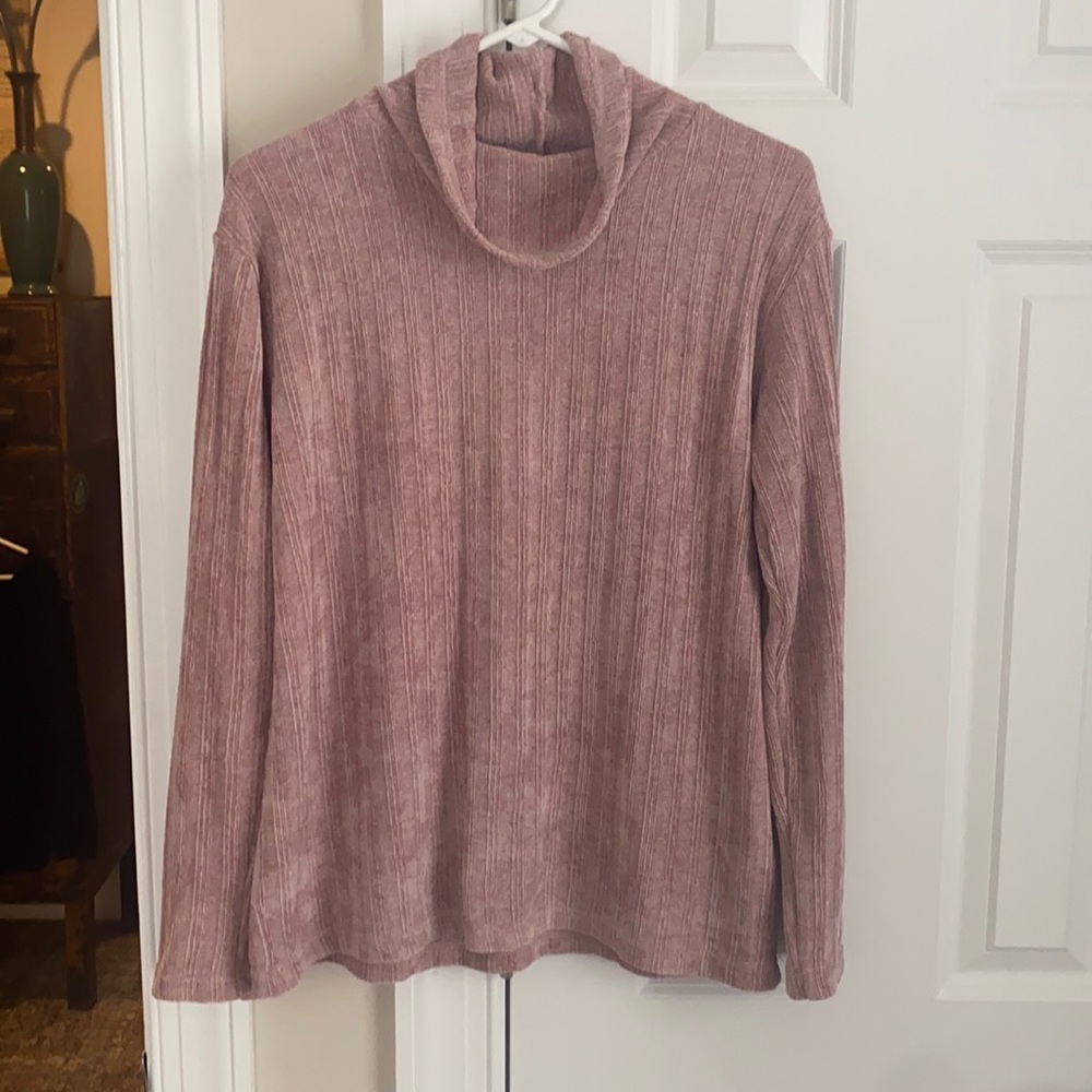 The Fifth Label Pink Velour T-neck XS